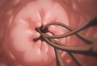 ピチピチのスゴ乳わがままボディのメッカワ女子に侵入するグロいやつ！！