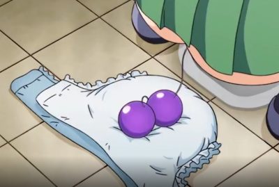 カワイイ尻に凄いもの何個もいれてる美パイオツなめっかわ女子♪