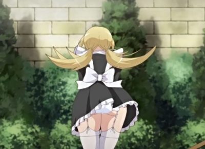 いい感じの身体つきなスゴ乳わがままボデーのメイドさんを襲う♪♪