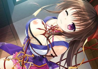 緊縛されてマンコに食い込んで濡れてきちゃうメッカワ女子♥