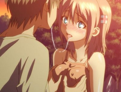 淡い日の光が注ぐなかでの口づけからの美少女ちゃんとの熱々の絡み♪